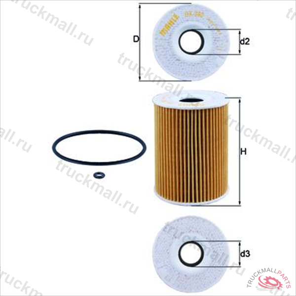 ФИЛЬТР МАСЛЯНЫЙ CHRYSLER 300C 3.0D/MB W204/W211/W1 - OX 380D