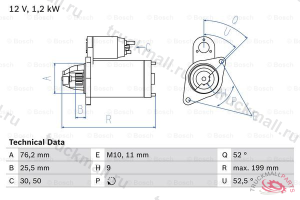 СТАРТЕР - 0986020890