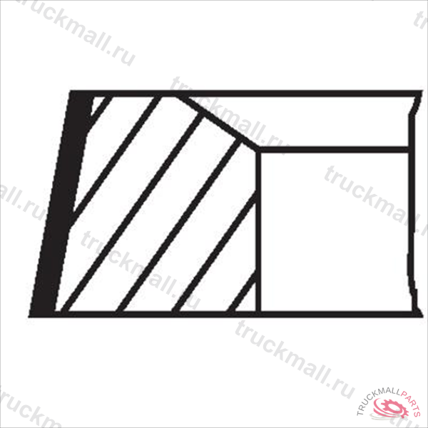 КОЛЬЦА ПОРШНЕВЫЕ - 002 49 N1