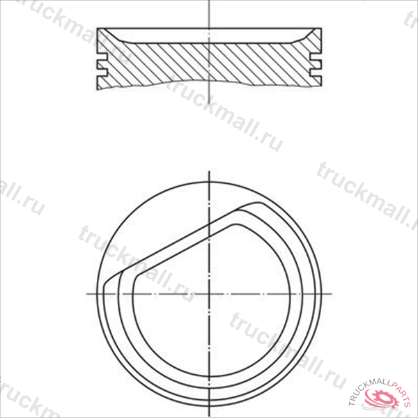 Поршень комплект - 003 22 00