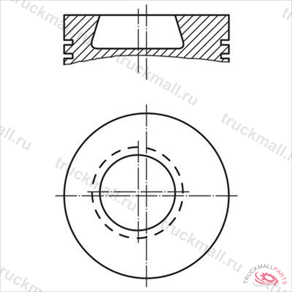 Поршень комплект - 003 78 00