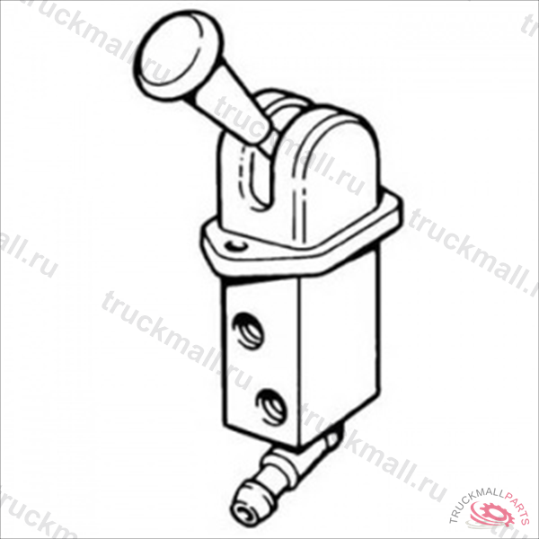 КРАН РУЧНОГО ТОРМОЗА МАЗ-103 - HB1189