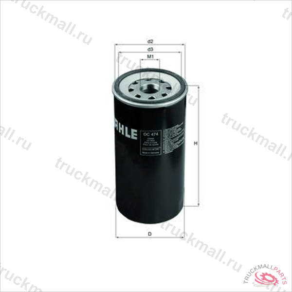 МАСЛЯНЫЙ ФИЛЬТР - OC 474